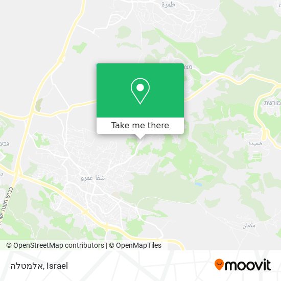אלמטלה map