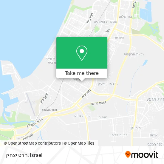 Карта הרט יצחק