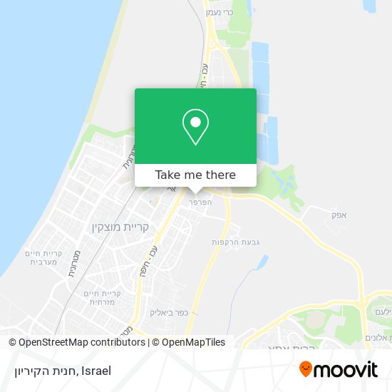 חנית הקיריון map