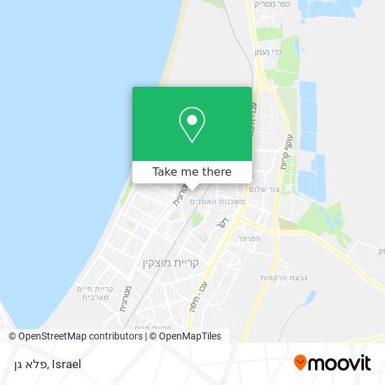 פלא גן map