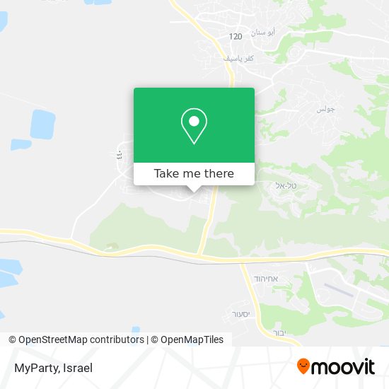 MyParty map