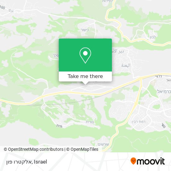 אלקטרו פון map