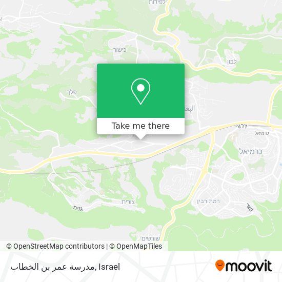 مدرسة عمر بن الخطاب map