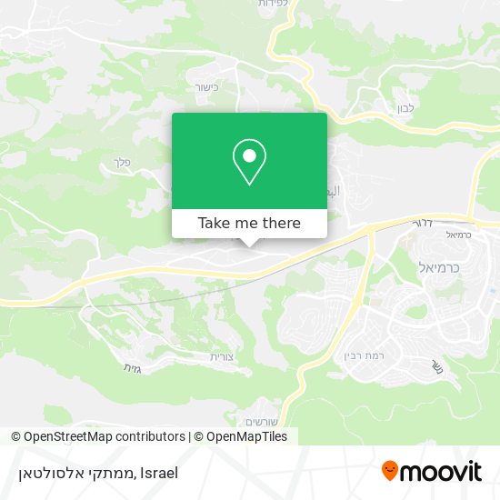 ממתקי אלסולטאן map