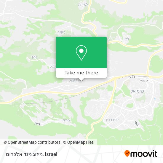 מיזוג מגד אלכרום map