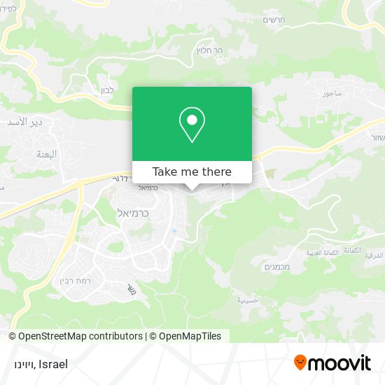 Карта ויוינו