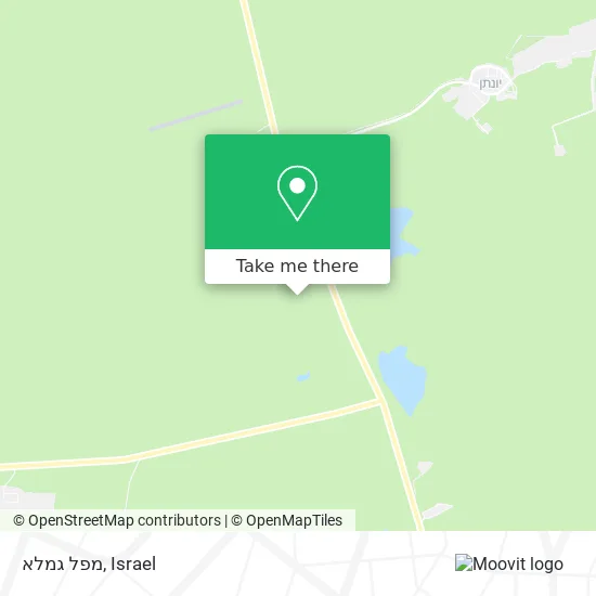 Карта מפל גמלא