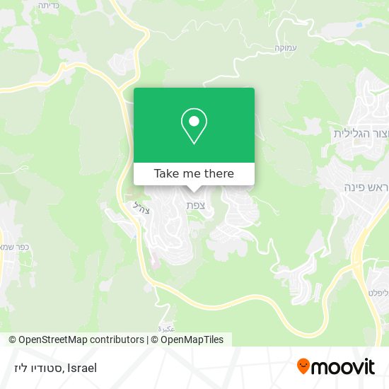 סטודיו ליז map