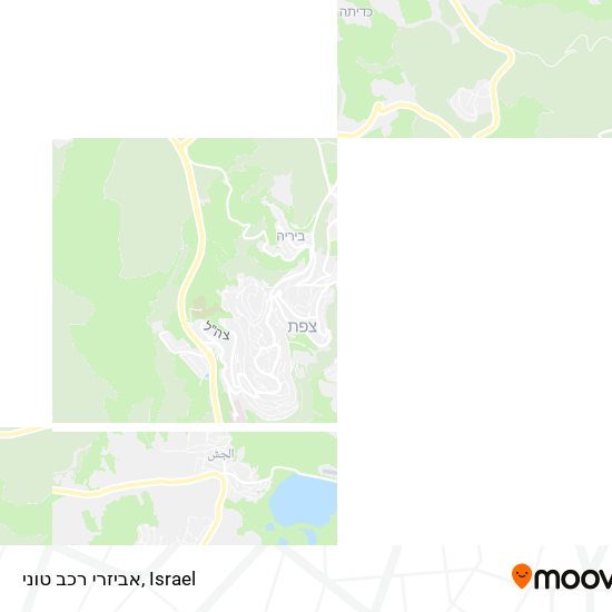 אביזרי רכב טוני map