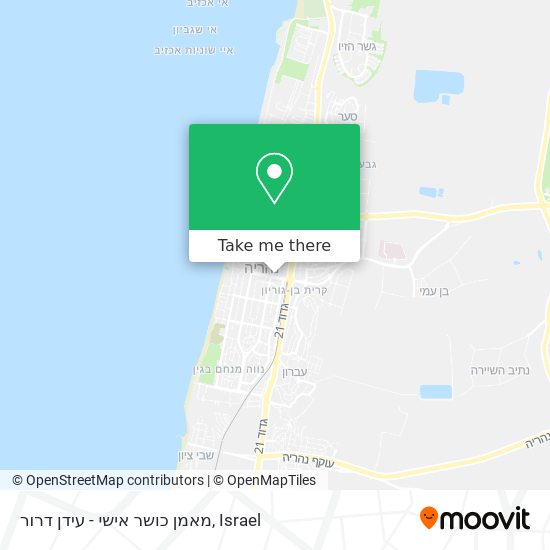 מאמן כושר אישי - עידן דרור map