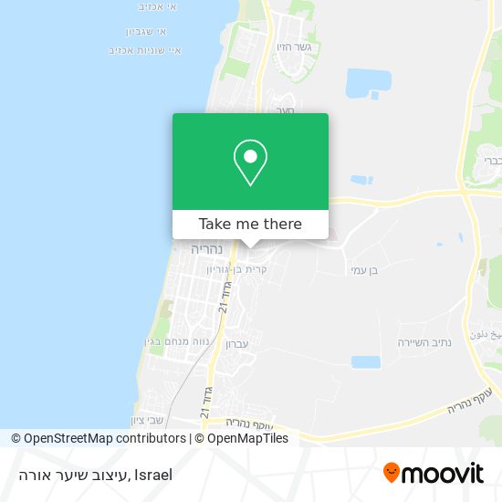 עיצוב שיער אורה map