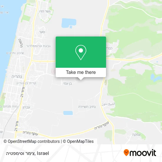 Карта צימר וסימפטיה