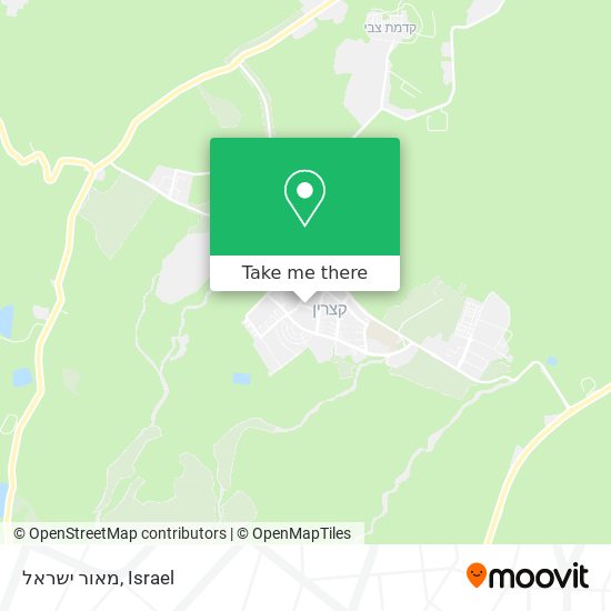 מאור ישראל map