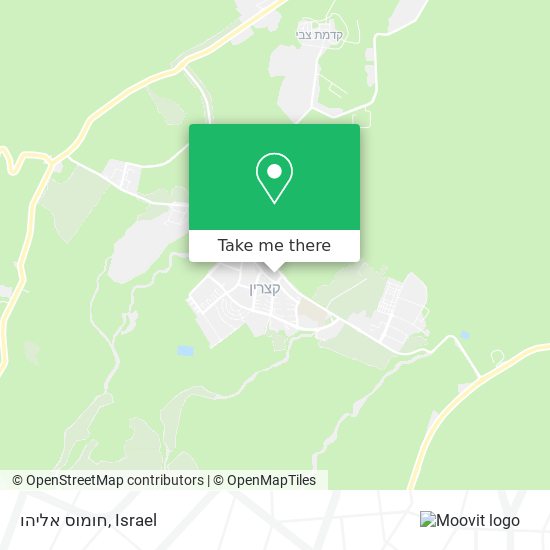 חומוס אליהו map