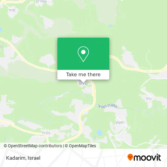 Карта Kadarim