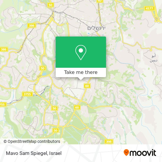 Mavo Sam Spiegel map