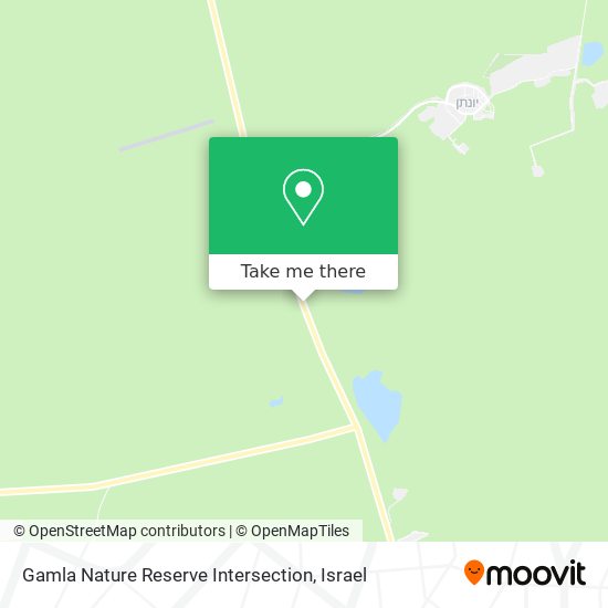 Gamla Nature Reserve Intersection map