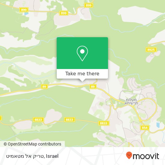 טריק אל מטאמיט map