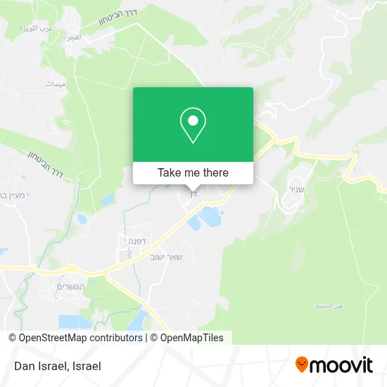 Dan Israel map