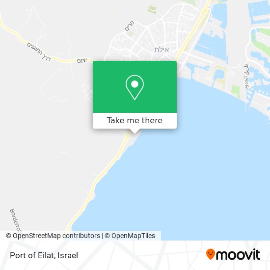 Карта Port of Eilat