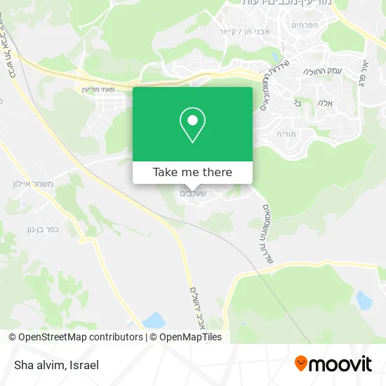 Карта Sha alvim