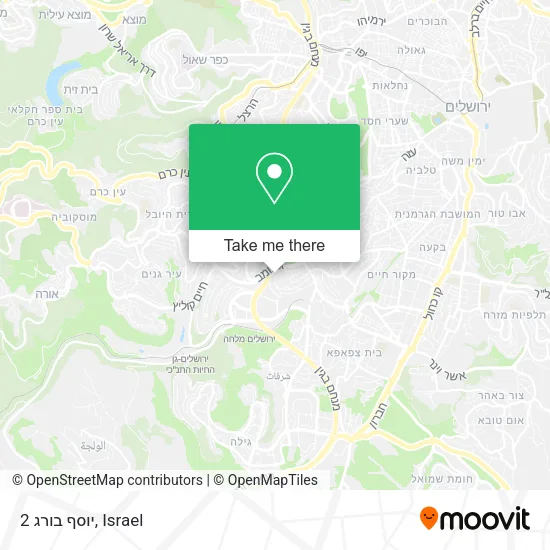 Карта יוסף בורג 2