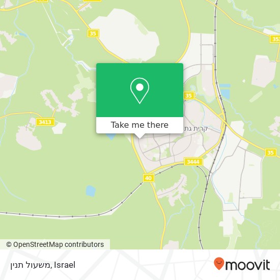 משעול תנין map