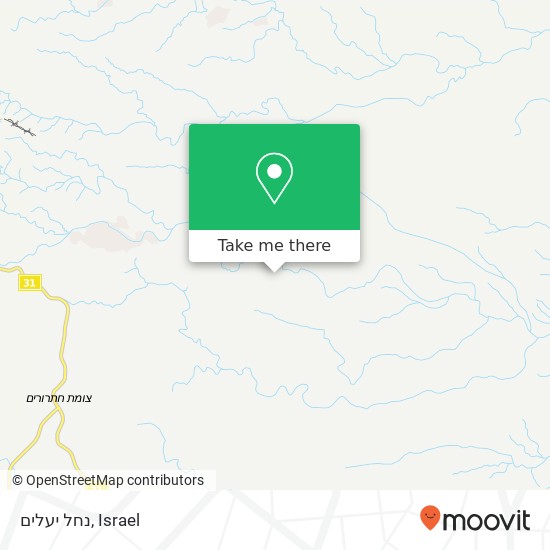 נחל יעלים map