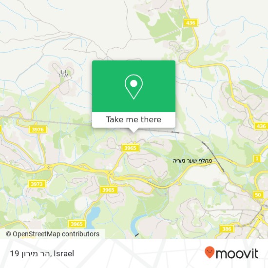 Карта הר מירון 19