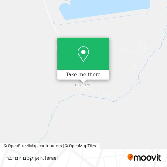 Карта חאן קסם המדבר