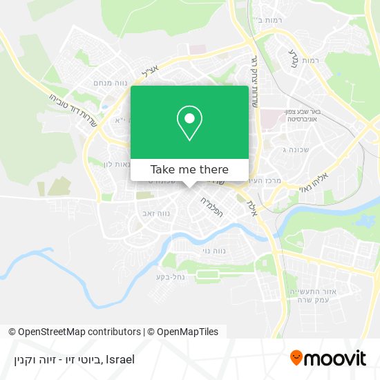 ביוטי זיו - זיוה וקנין map