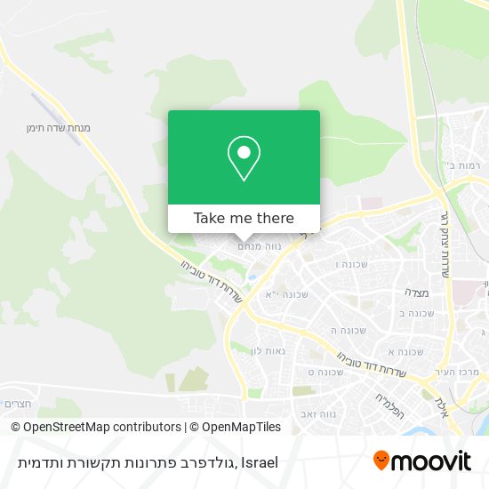 גולדפרב פתרונות תקשורת ותדמית map