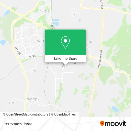 Карта מסעדת דני