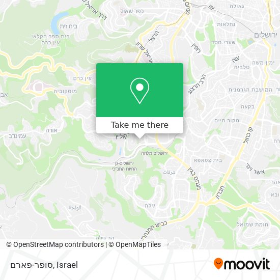 סופר-פארם map