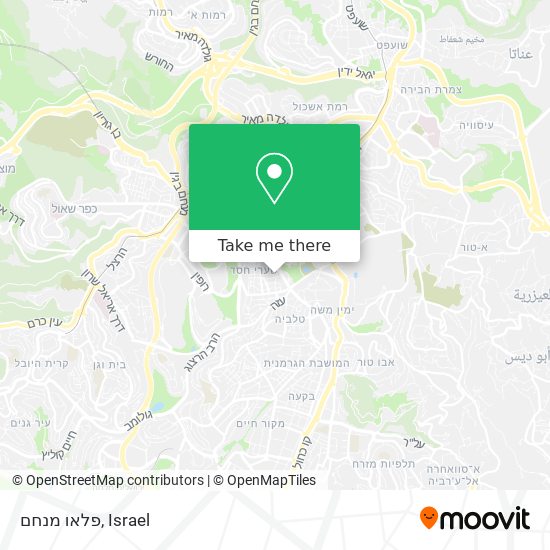 Карта פלאו מנחם