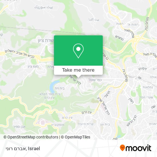 אברם רוני map