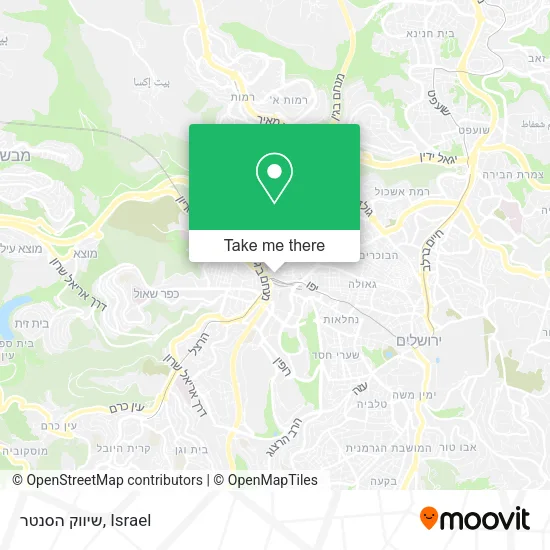 Карта שיווק הסנטר