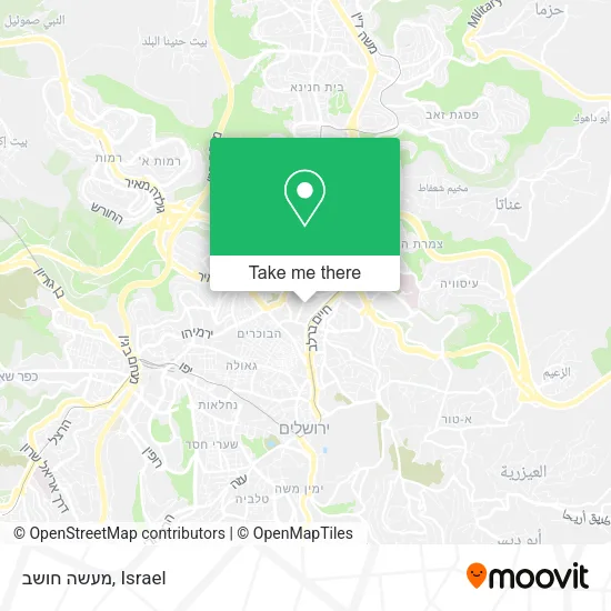 Карта מעשה חושב