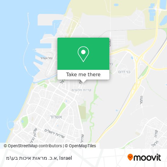 א.כ. מראות איכות בע\מ map