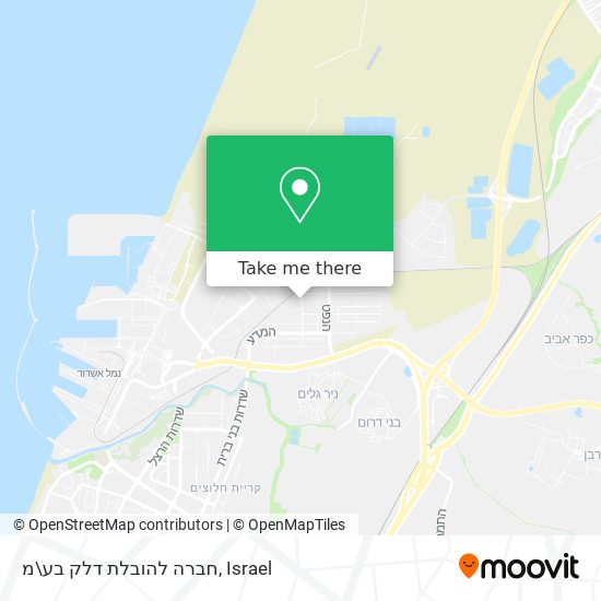 Карта חברה להובלת דלק בע\מ