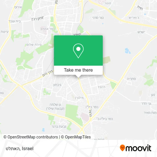 Карта האתלט