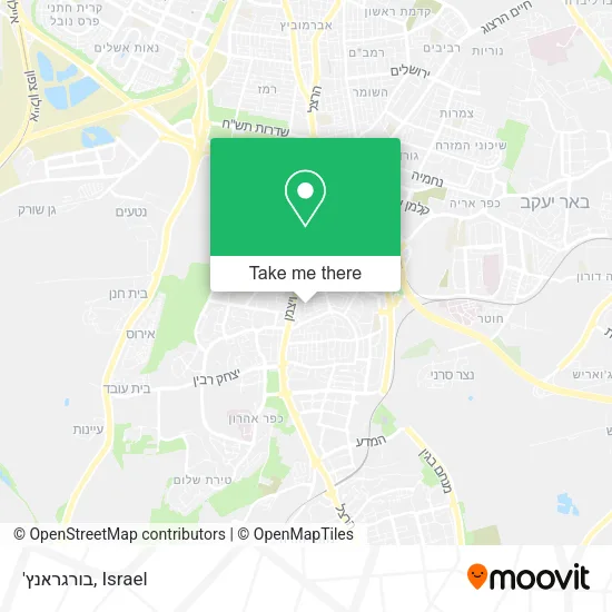'בורגראנץ map