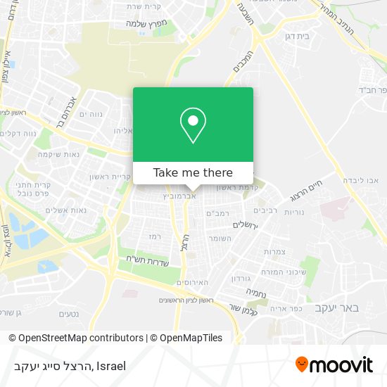 Карта הרצל סייג יעקב