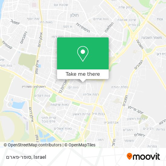 סופר-פארם map