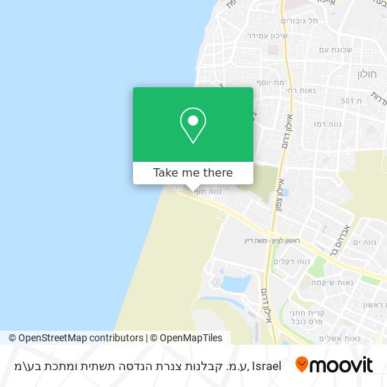 ע.מ. קבלנות צנרת הנדסה תשתית ומתכת בע\מ map