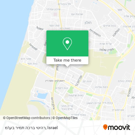 רהיטי ברכה תמיר בע\מ map