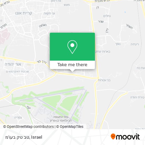 טב טק בע\מ map