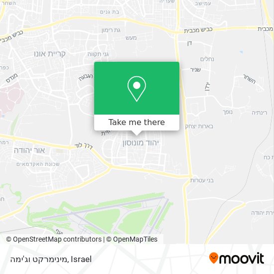 מינימרקט וג'ימה map