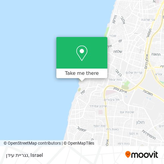 נגריית עידן map