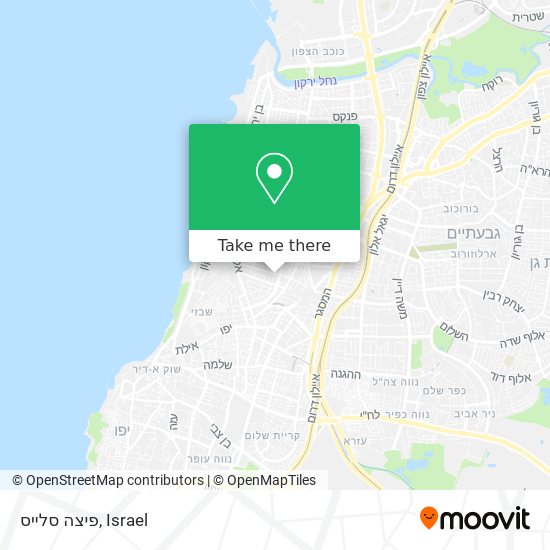 פיצה סלייס map